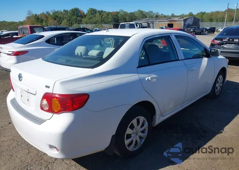 2009 Toyota Corolla Le из США, поврежденный, VIN 1NXBU40E69Z133329